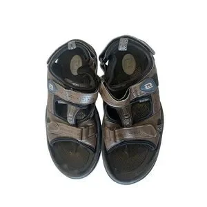 FootJoy FJ Brown Strap Open Toe Spikes Golf Sandals 45641 Men’s Size 8 M FootJoy | Shoes | Footjoy Fj Brown Strap Open Toe Spikes  main image 4